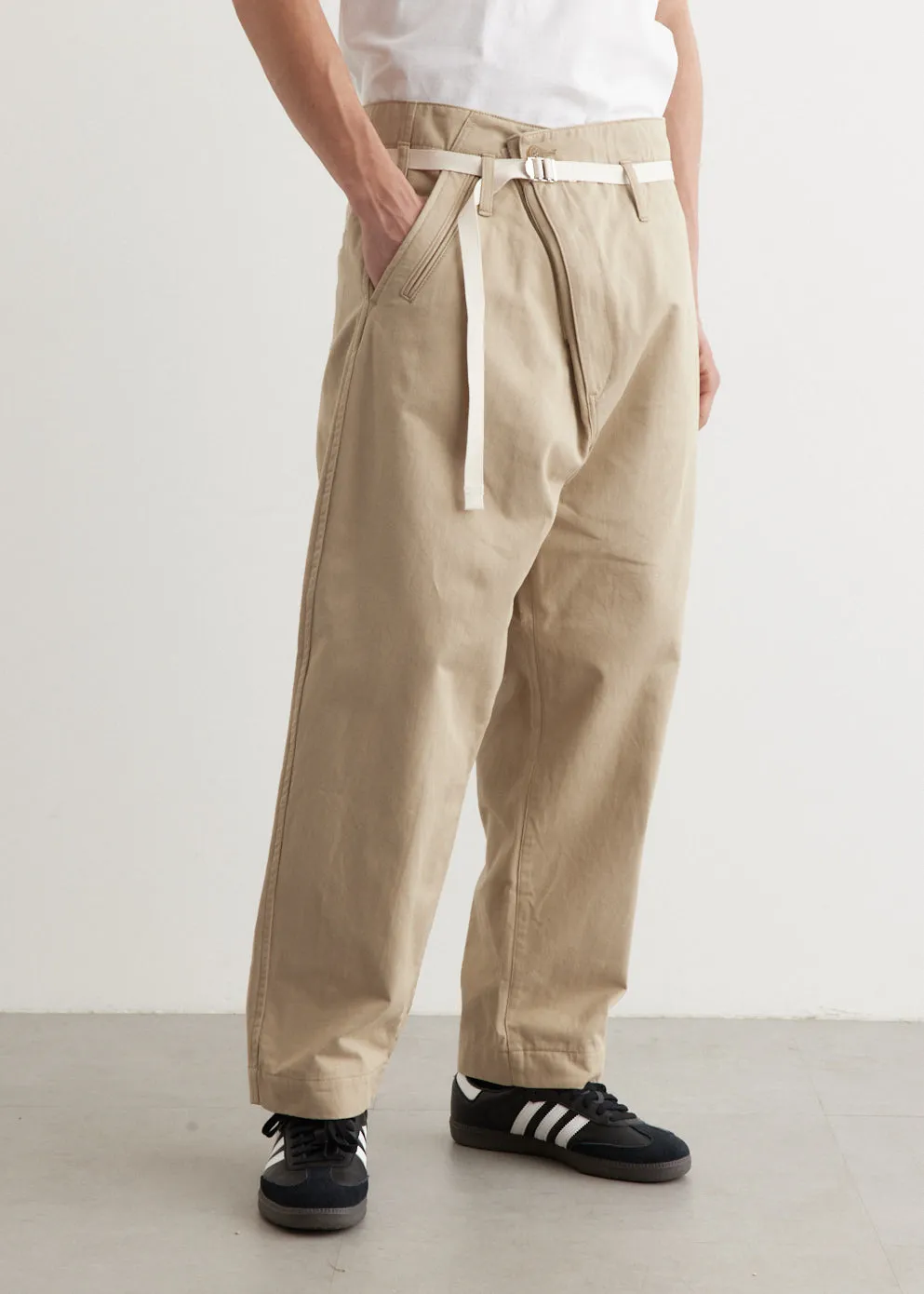 Garment Washed Cotton Chino