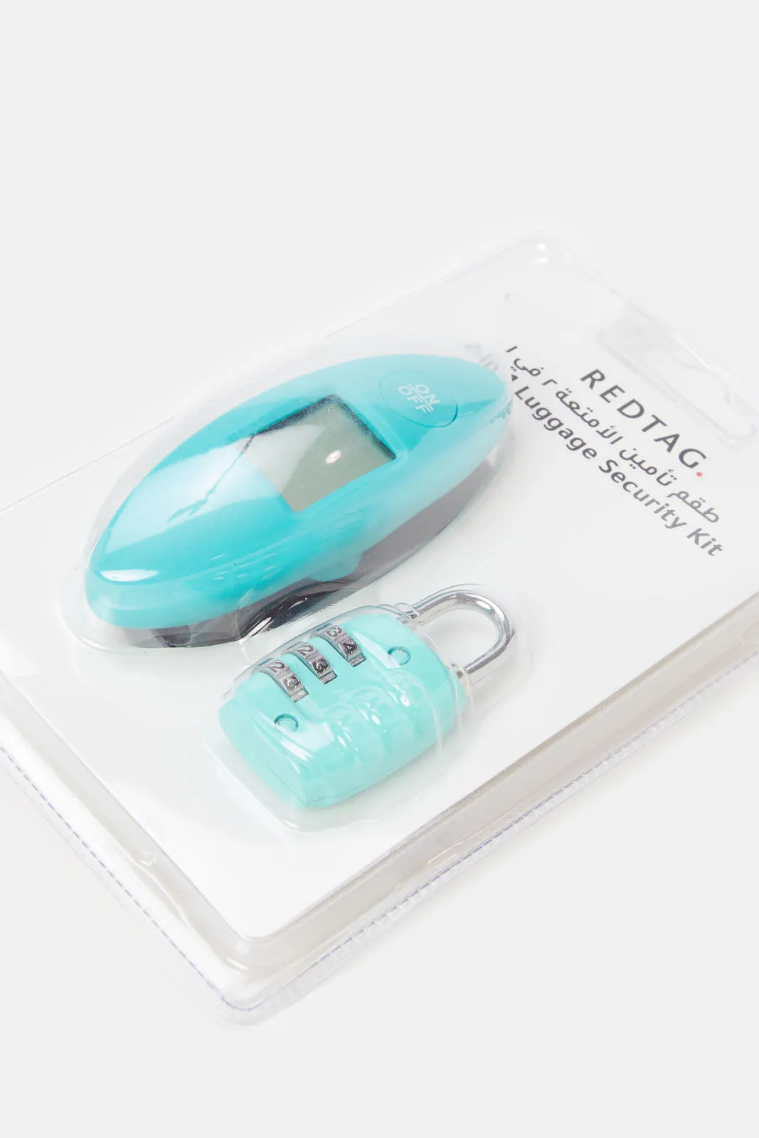 Green 2-In-1 Luggage Security Kit (2 Piece)