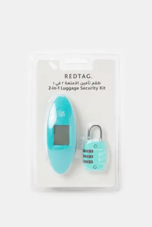 Green 2-In-1 Luggage Security Kit (2 Piece)