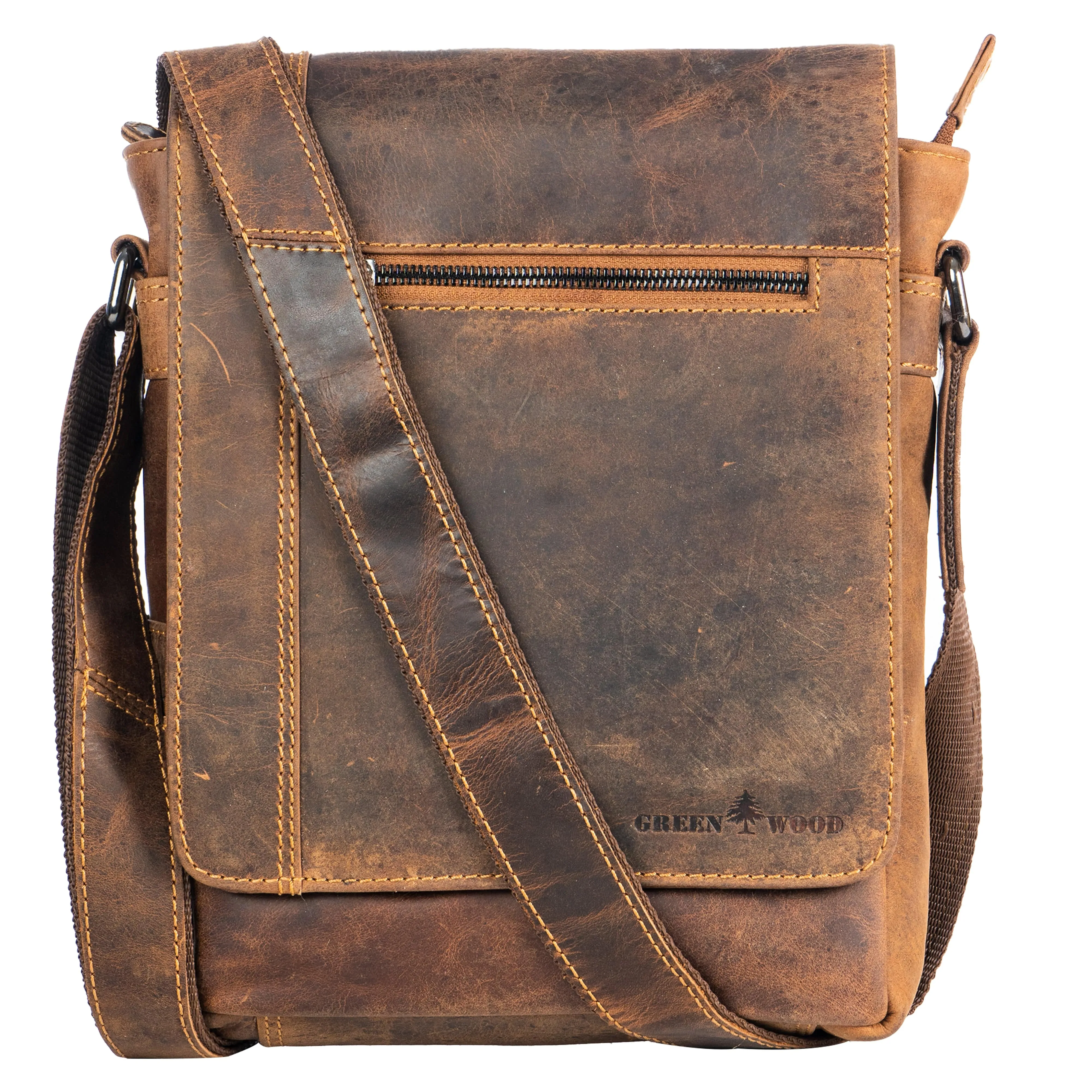 Greenwood Leather - Mini-Messenger Henry Unisex - GW6307
