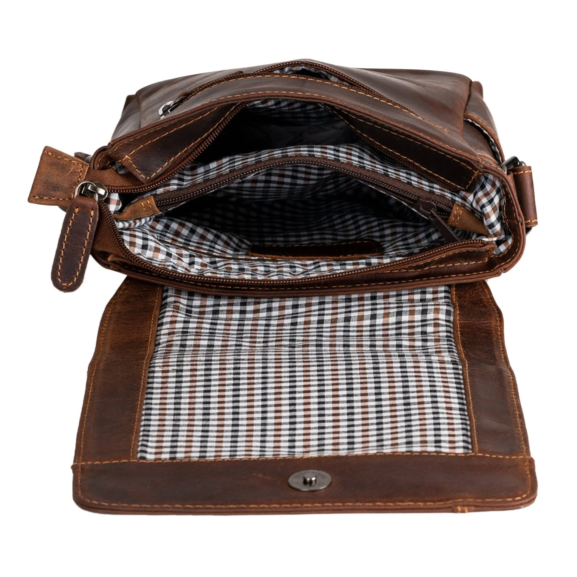Greenwood Leather - Mini-Messenger Henry Unisex - GW6307