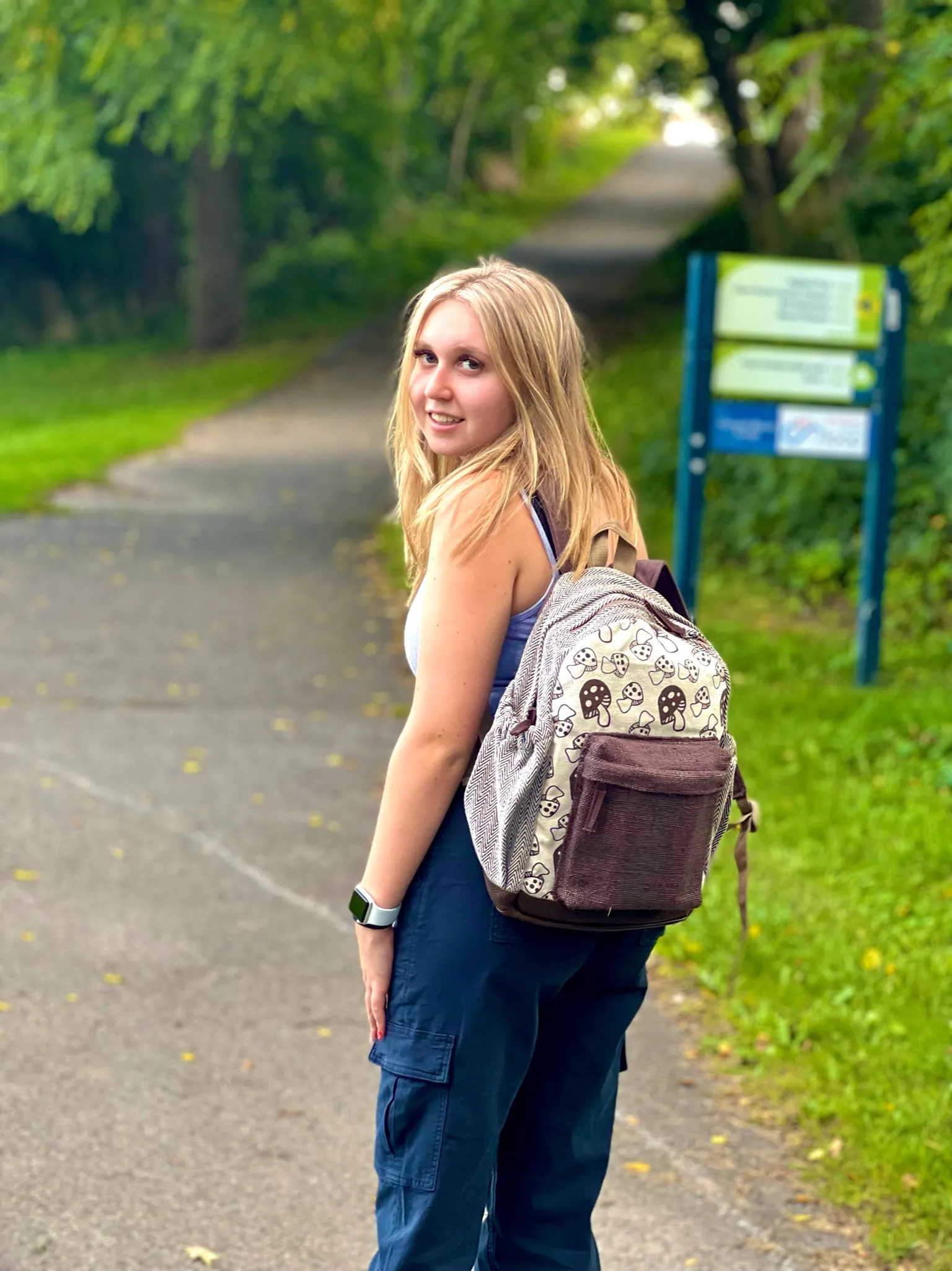 Hemp Backpack - Rushie
