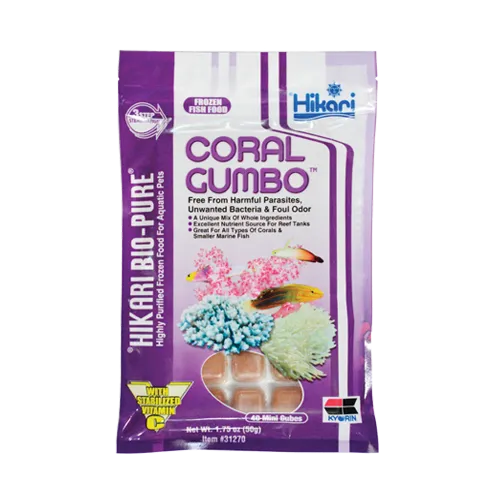Hikari Frozen Coral Gumbo Mini Cubes 1.75 oz
