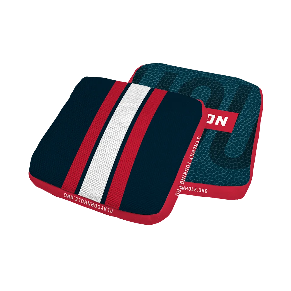 Houston Football Gameday Stripes Synergy Edge Cornhole Bags