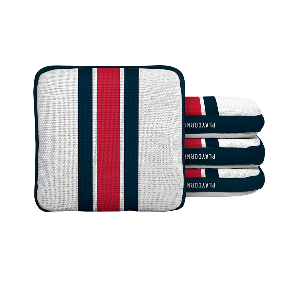 Houston Football Gameday Stripes Synergy Edge Cornhole Bags
