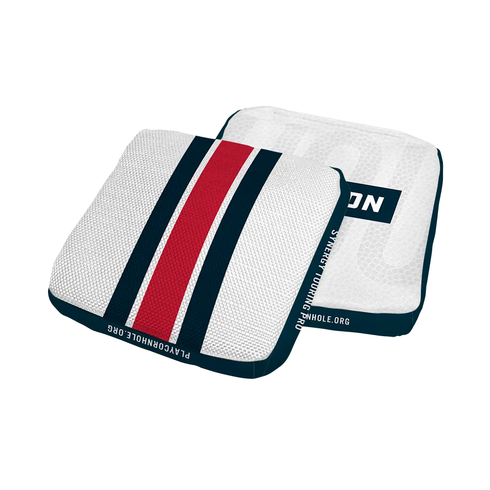 Houston Football Gameday Stripes Synergy Edge Cornhole Bags