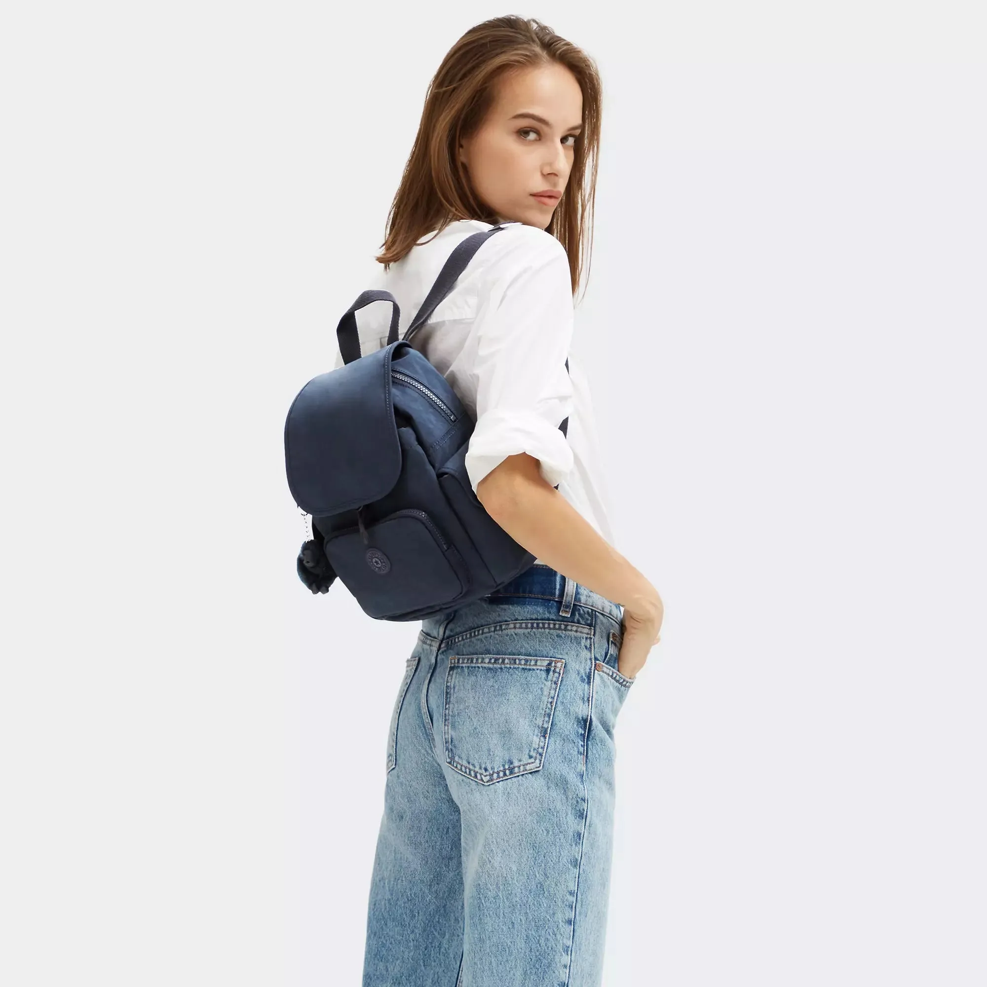 Kipling City Pack Mini Backpack - Blue Bleu 2