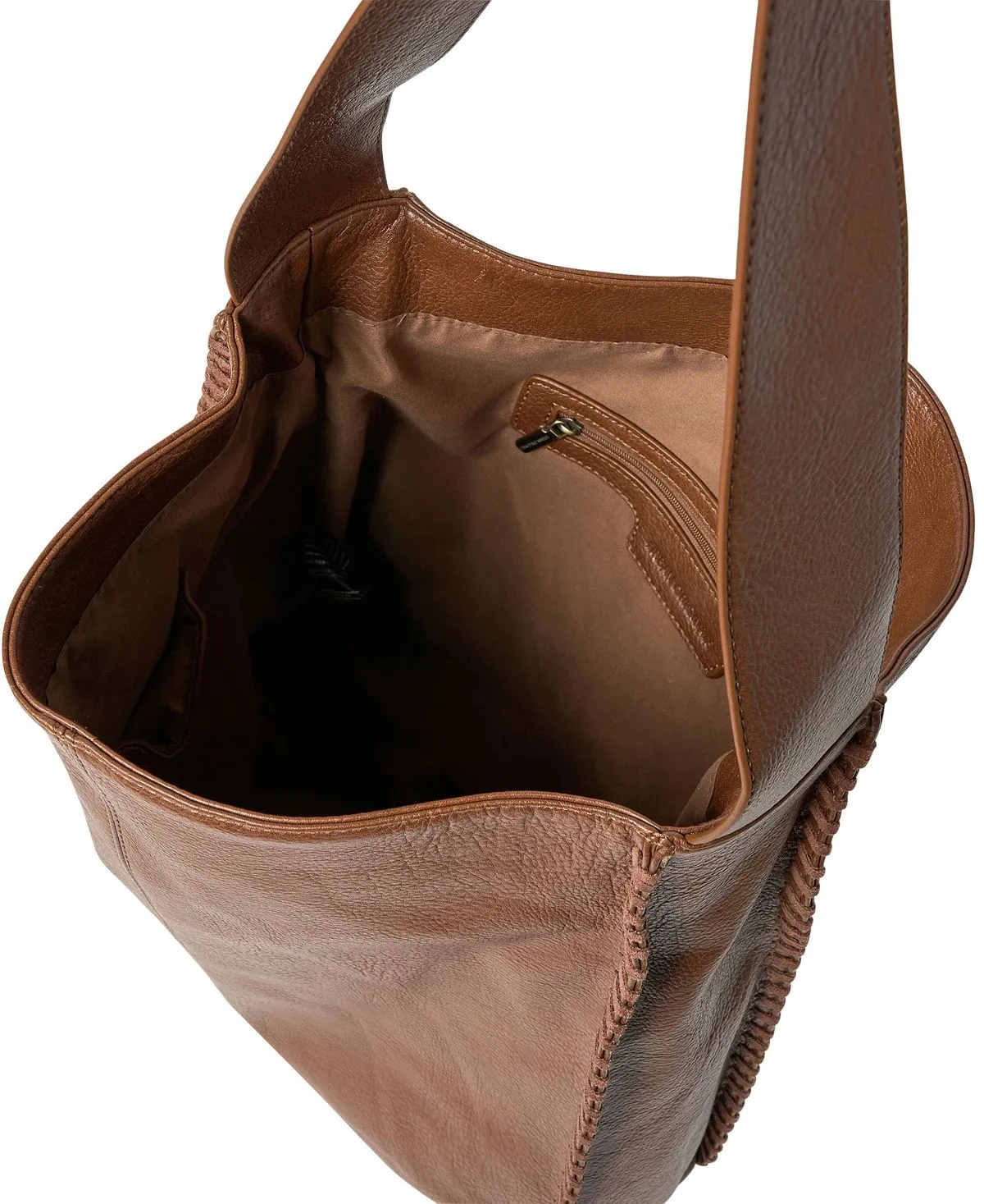 Knowing Urban Originals Faux Leather Hobo Bag