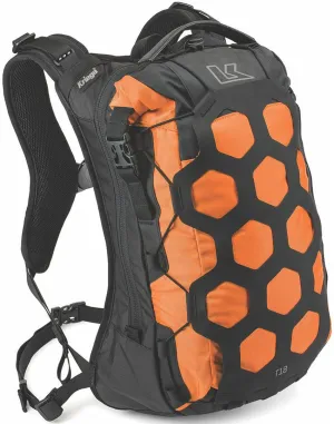 Kriega Trail 18 motorcycle backpack, orange