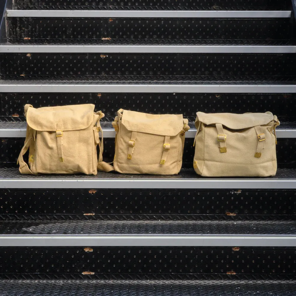Large Canvas Haversack - Khaki