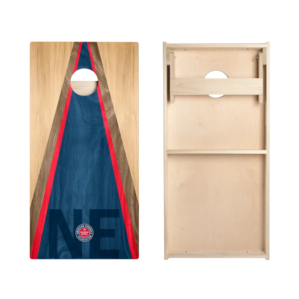 New England Football Gameday Classic Triangle Star Cornhole Boards
