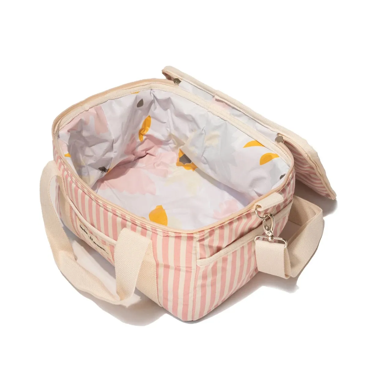 Premium Cooler Bag | Pink Stripe