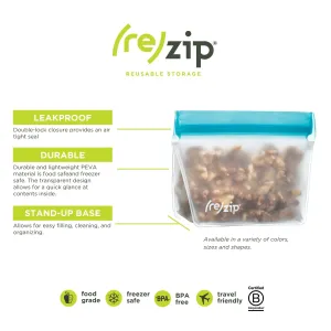 (re)zip 1/2 Cup Stand Up Leak Proof Storage Bags