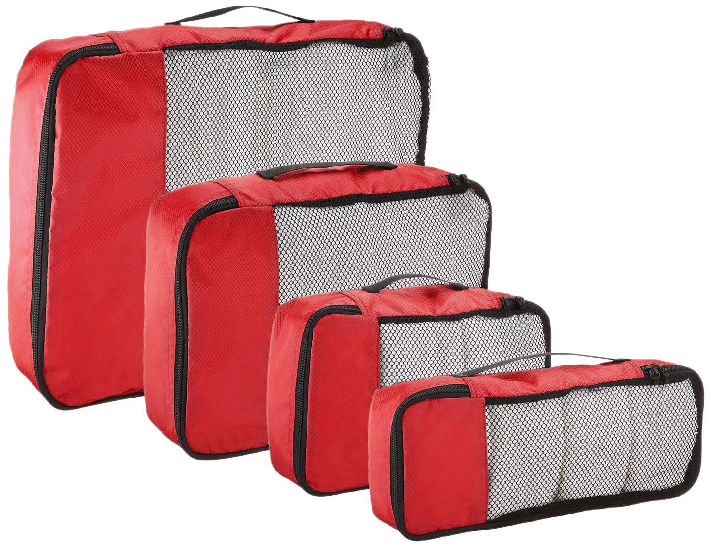 RL Packing cubes organizer for travel//wardrobe storage//cover bag//pouch small medium large set of 4