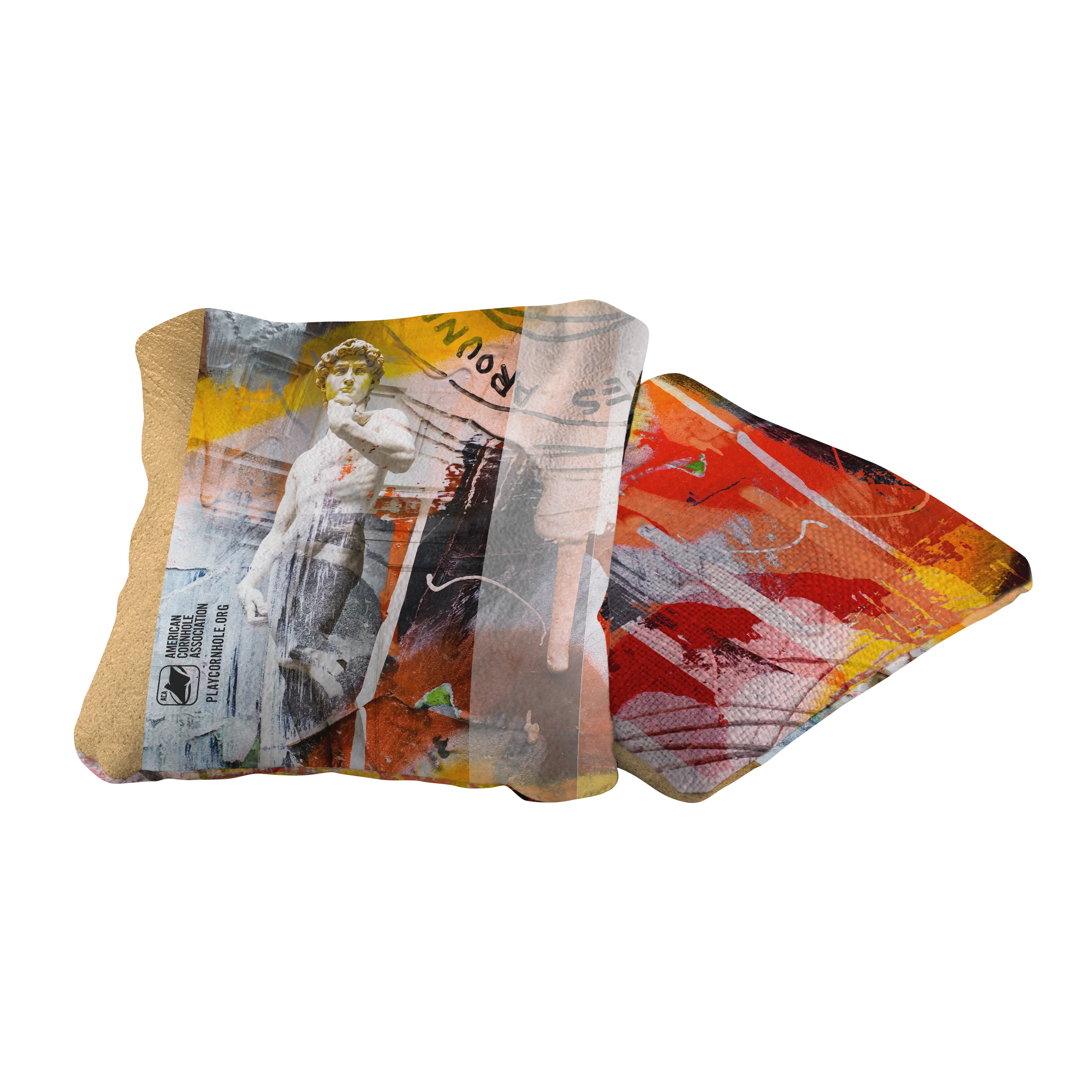 Roman Grunge Synergy Pro Cornhole Bags
