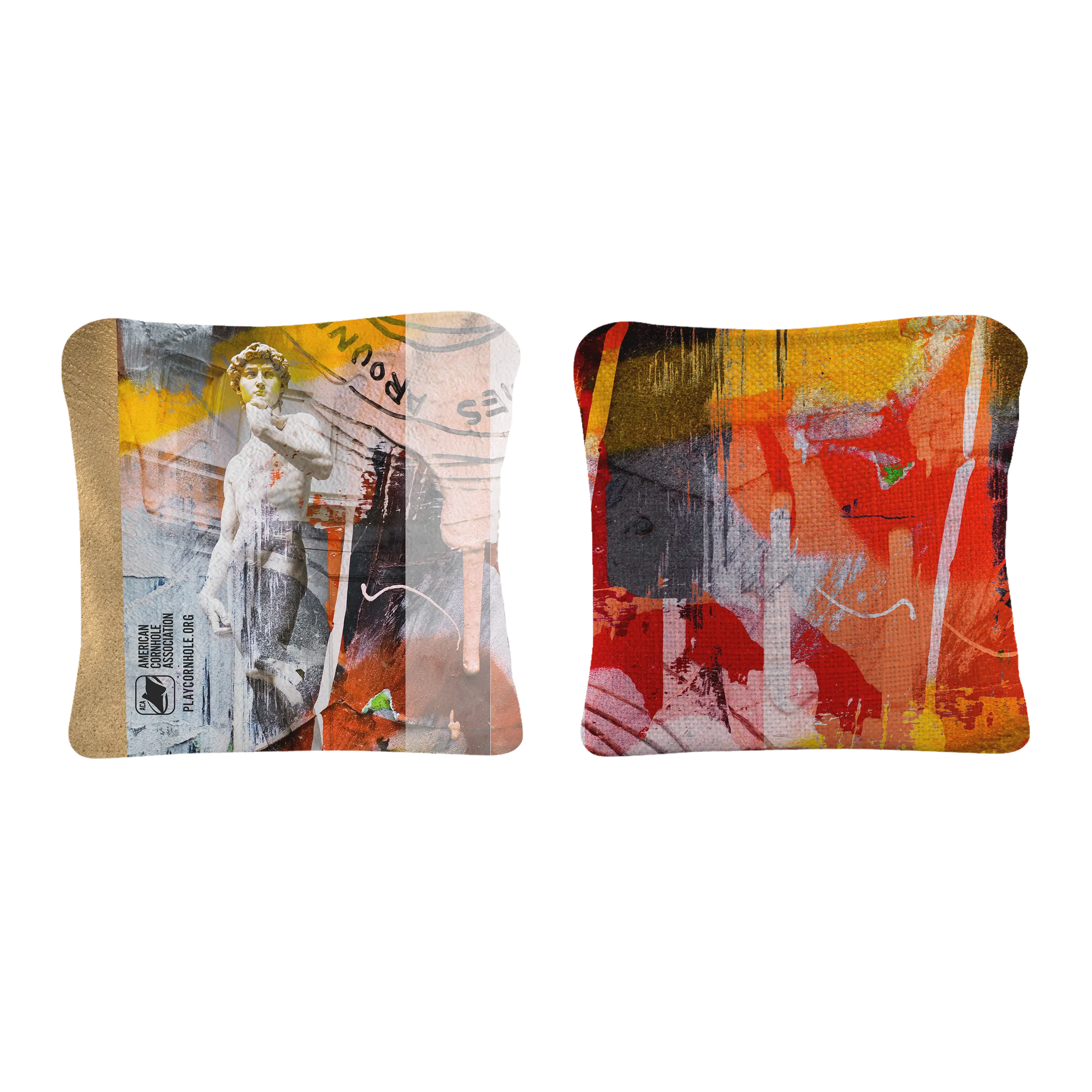 Roman Grunge Synergy Pro Cornhole Bags