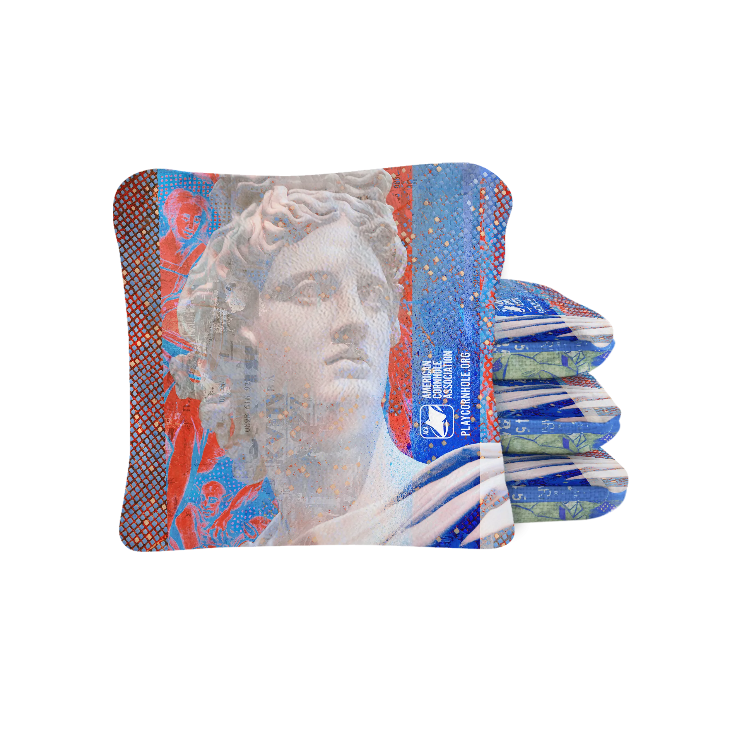 Roman Grunge Synergy Pro Cornhole Bags