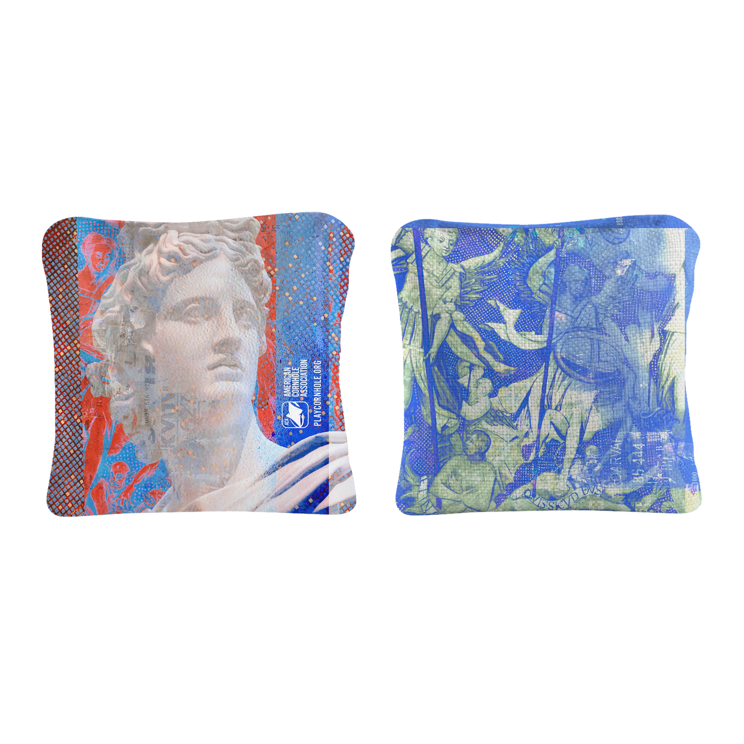 Roman Grunge Synergy Pro Cornhole Bags