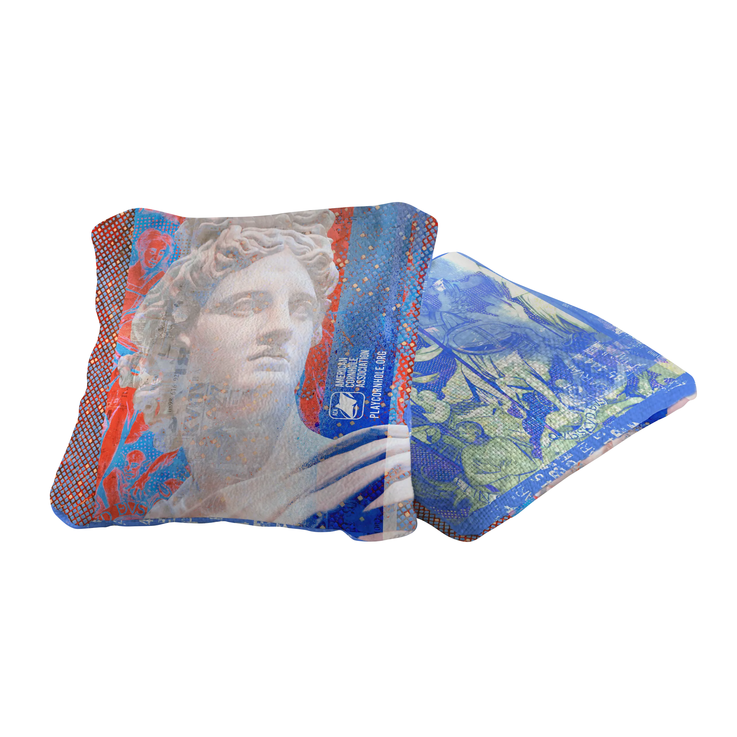 Roman Grunge Synergy Pro Cornhole Bags