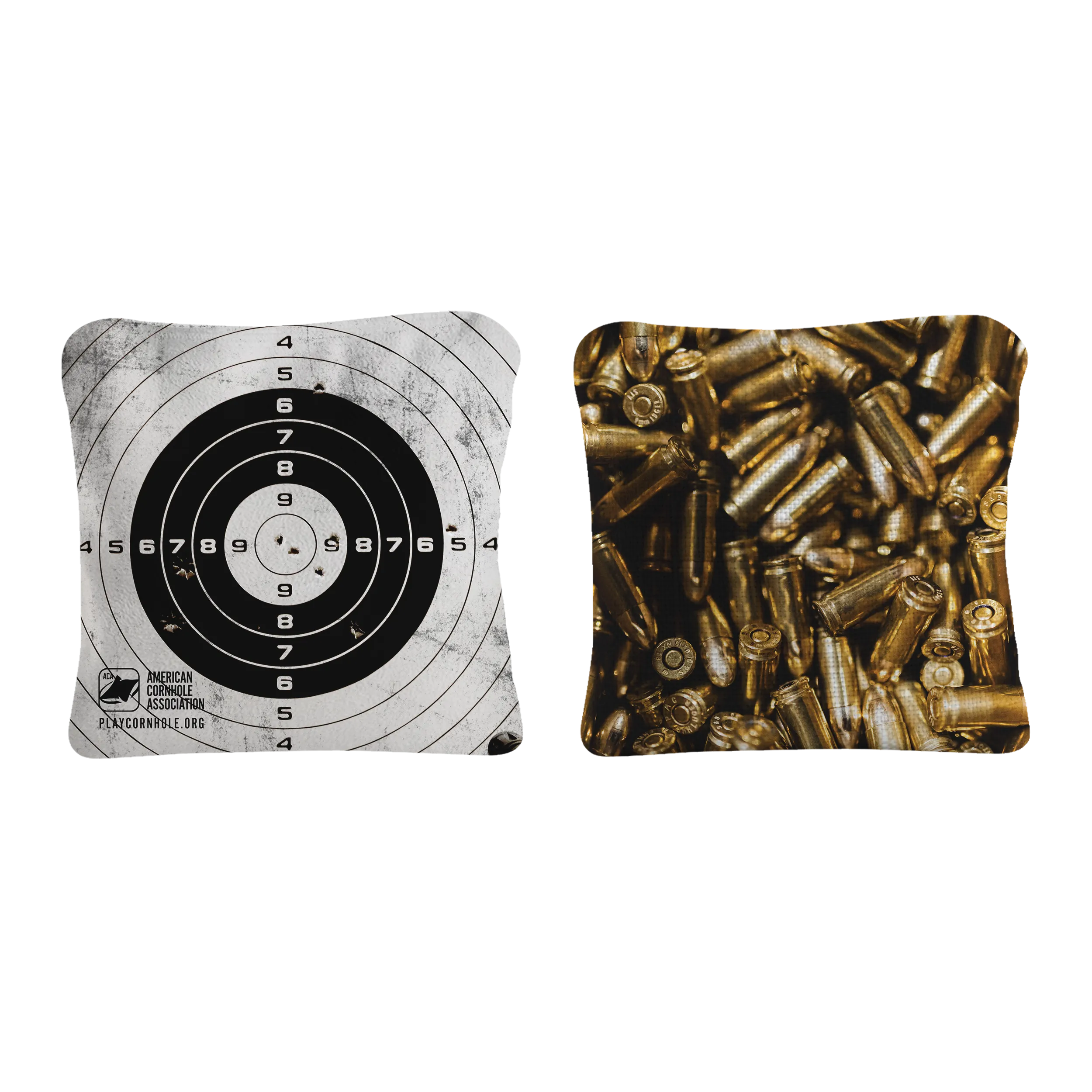Target with Shells Synergy Pro Cornhole Bags