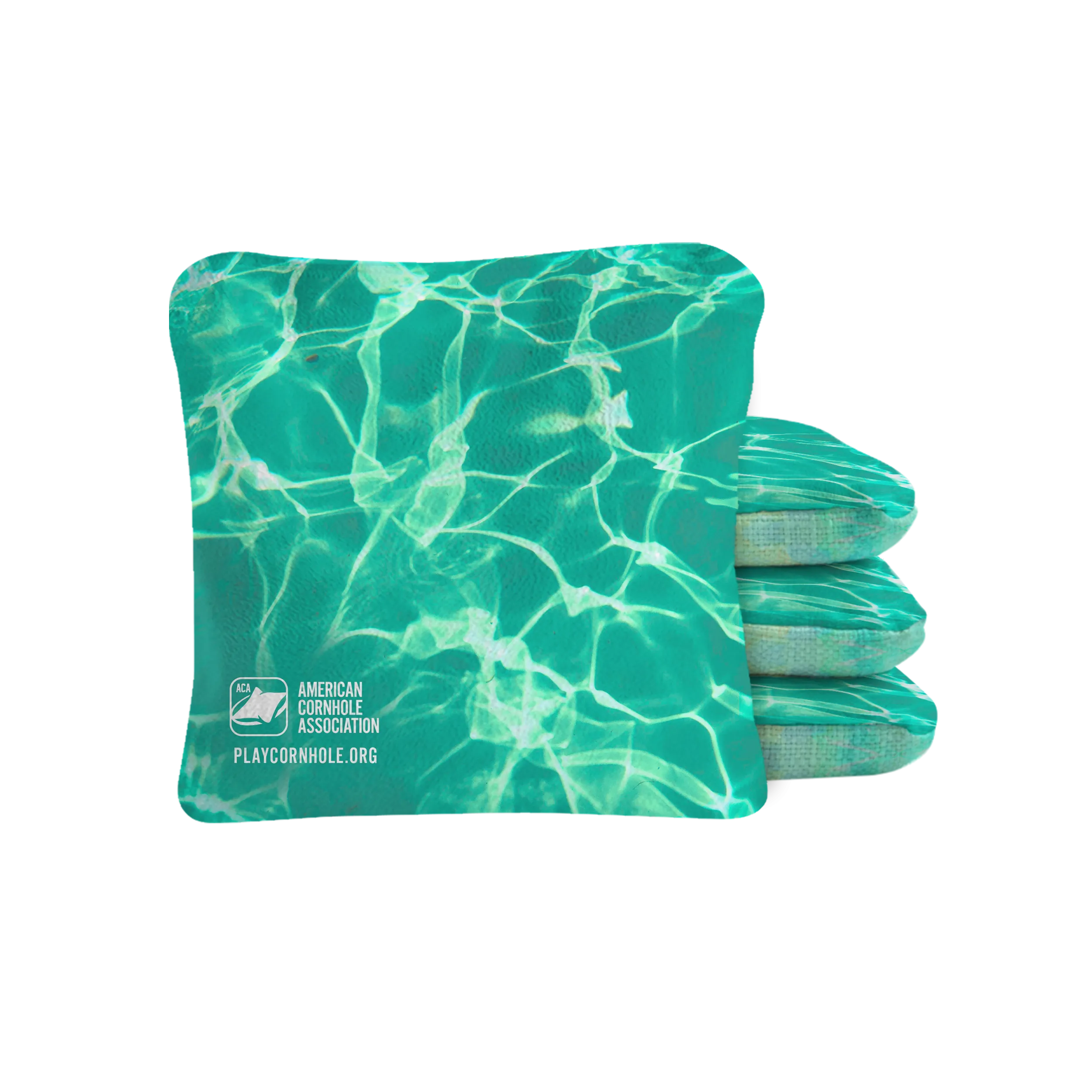 Teal Waves Synergy Pro Cornhole Bags