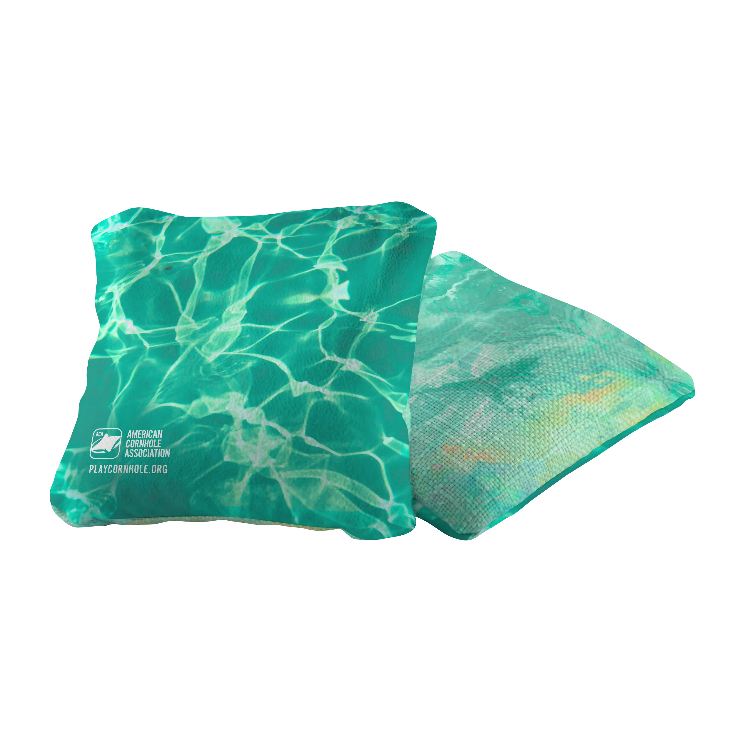 Teal Waves Synergy Pro Cornhole Bags