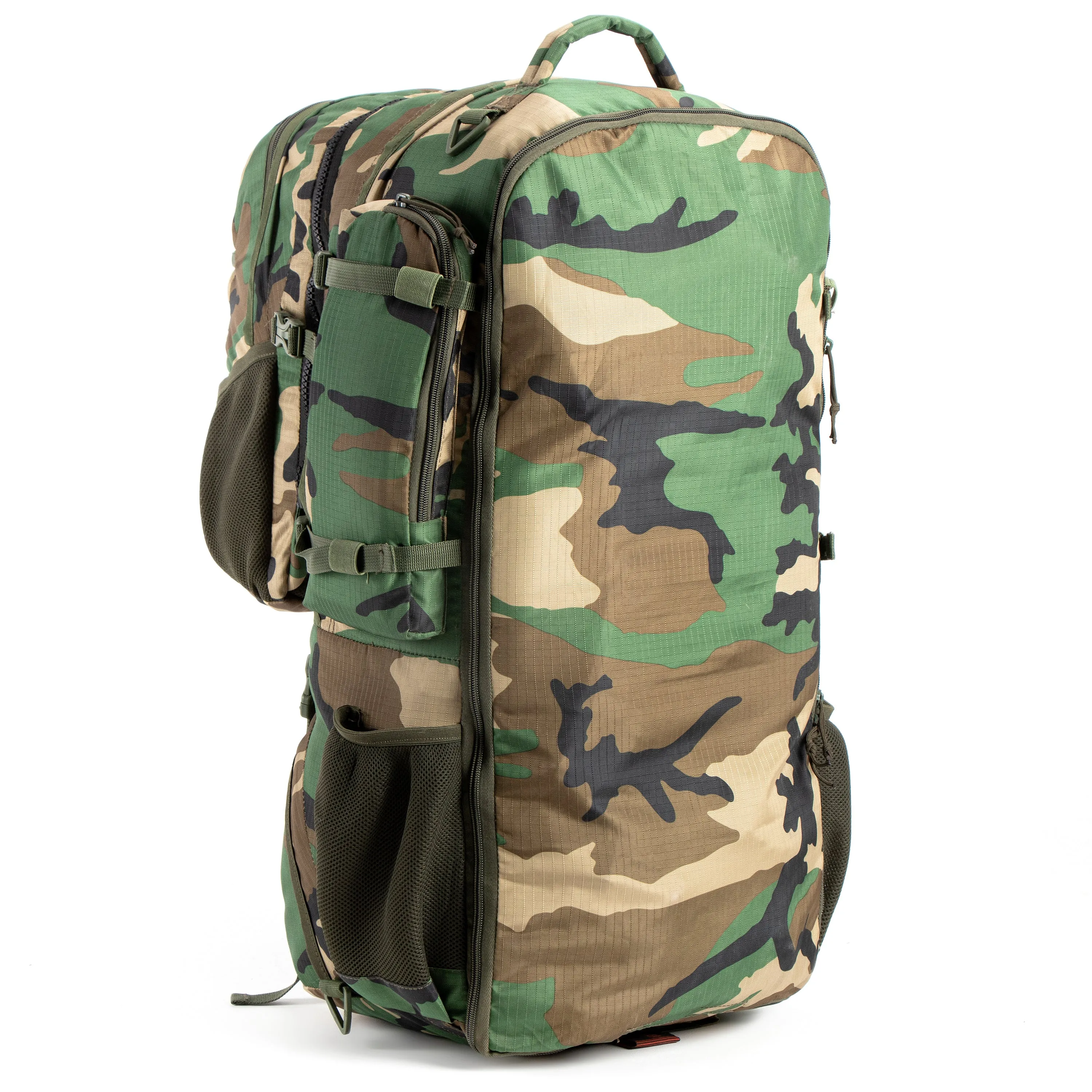 Tripole Voyager Rucksack and Backpack for Travelling with Detachable Bag | 70 Litres | Digital Camouflage