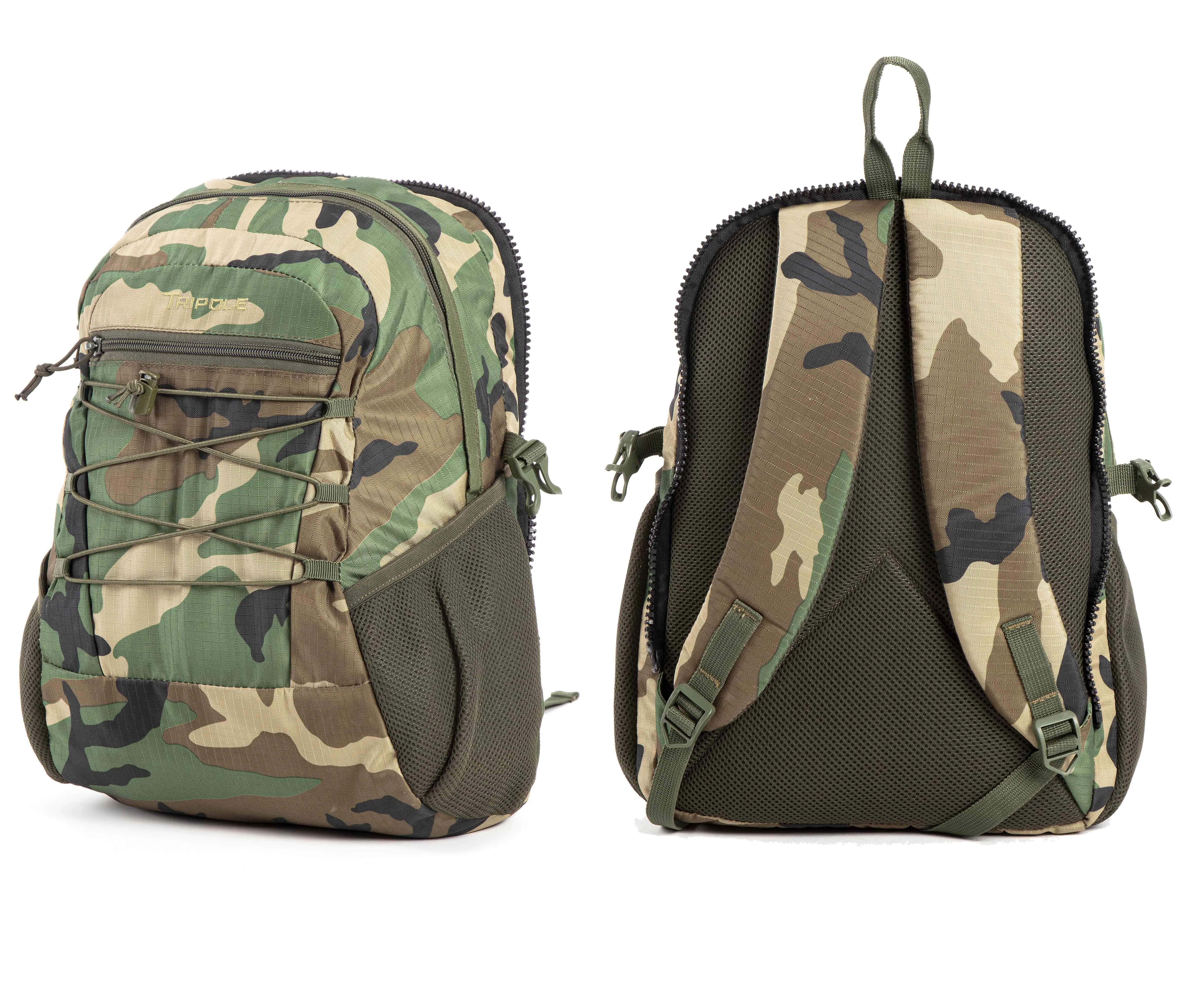 Tripole Voyager Rucksack and Backpack for Travelling with Detachable Bag | 70 Litres | Digital Camouflage