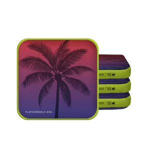 Tropical Palm Synergy Edge Cornhole Bags