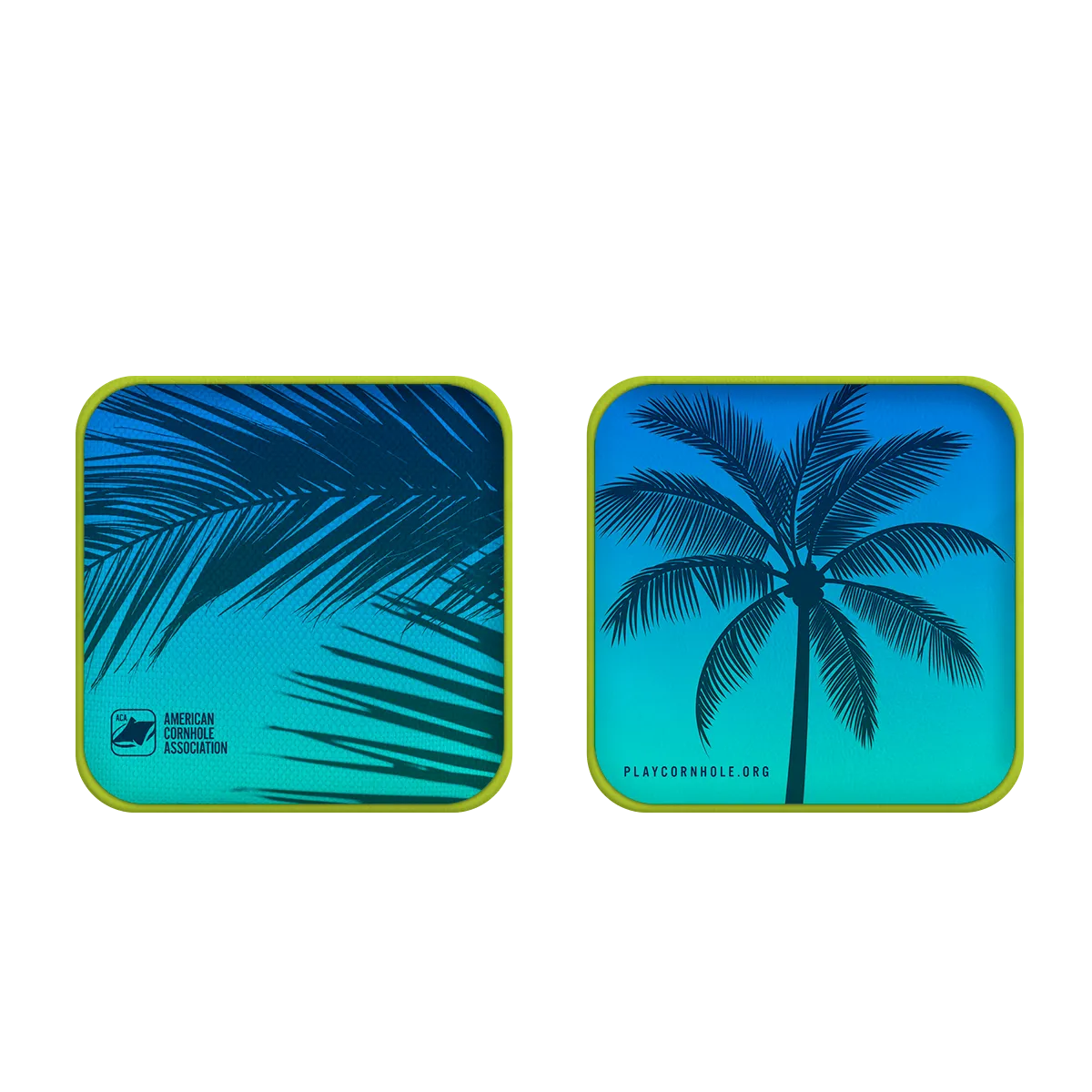 Tropical Palm Synergy Edge Cornhole Bags