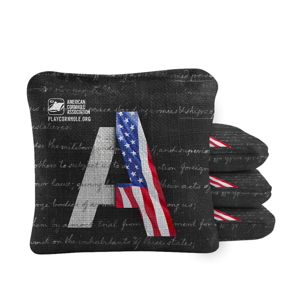 United States Flag Constitution Synergy Pro Cornhole Bags