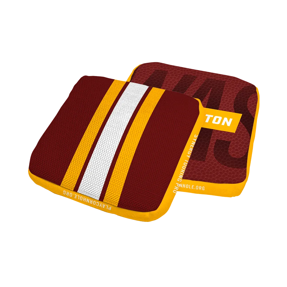 Washington Football Gameday Stripes Synergy Edge Cornhole Bags