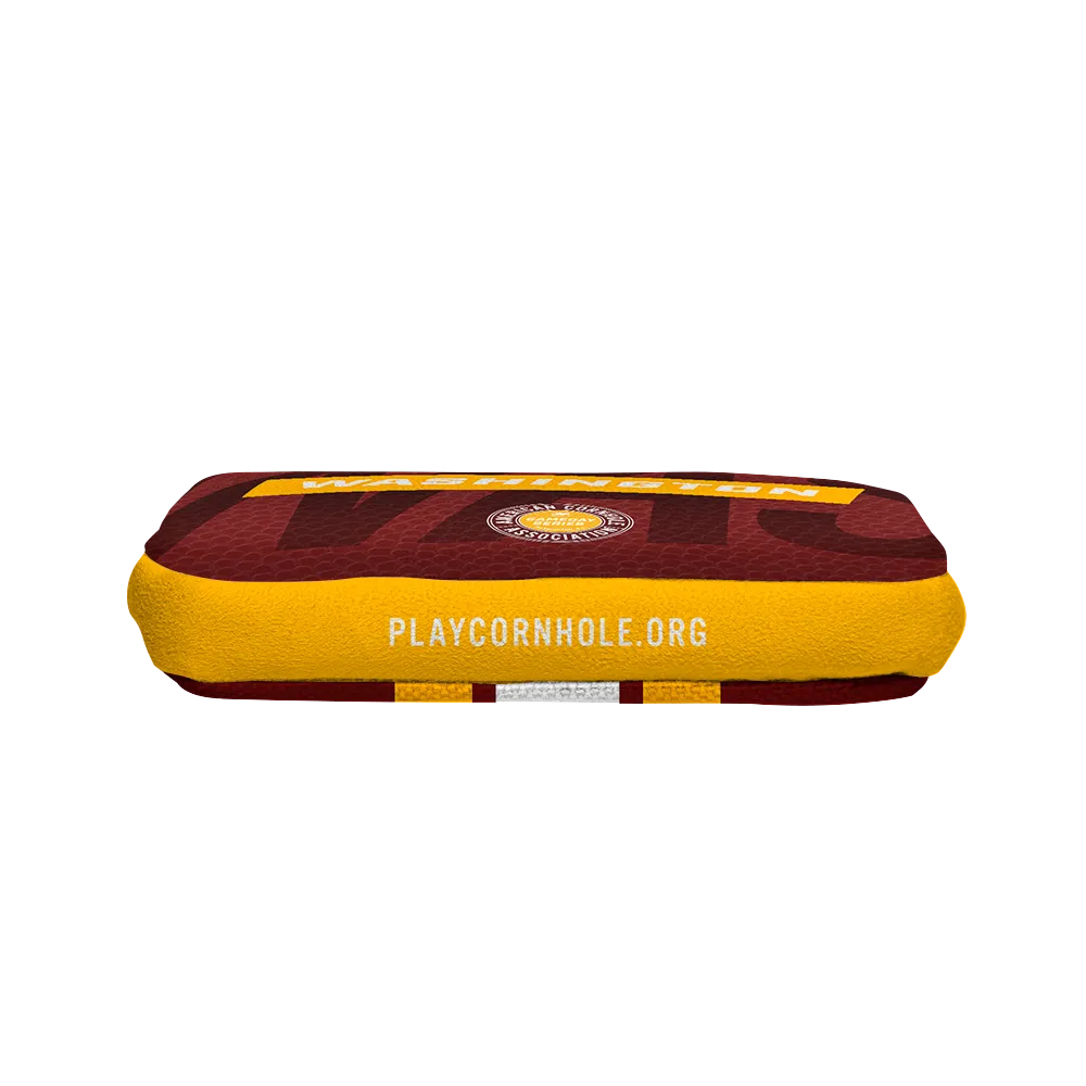 Washington Football Gameday Stripes Synergy Edge Cornhole Bags