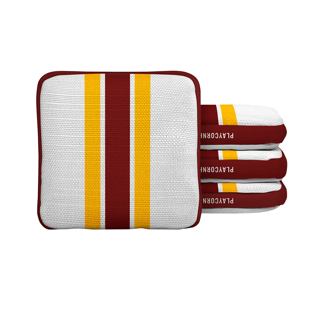 Washington Football Gameday Stripes Synergy Edge Cornhole Bags