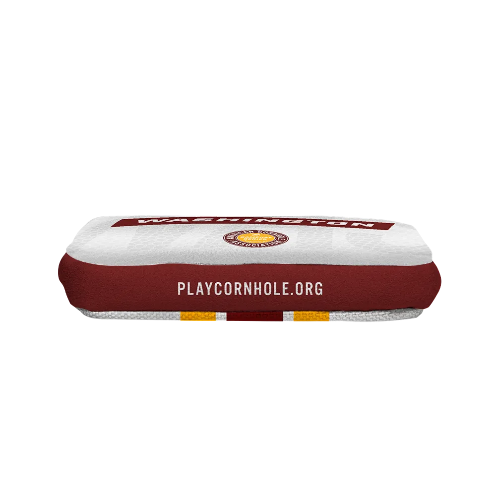 Washington Football Gameday Stripes Synergy Edge Cornhole Bags