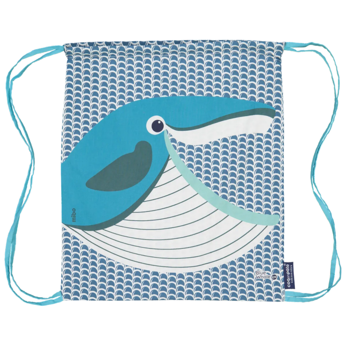 Whale children's activity bag