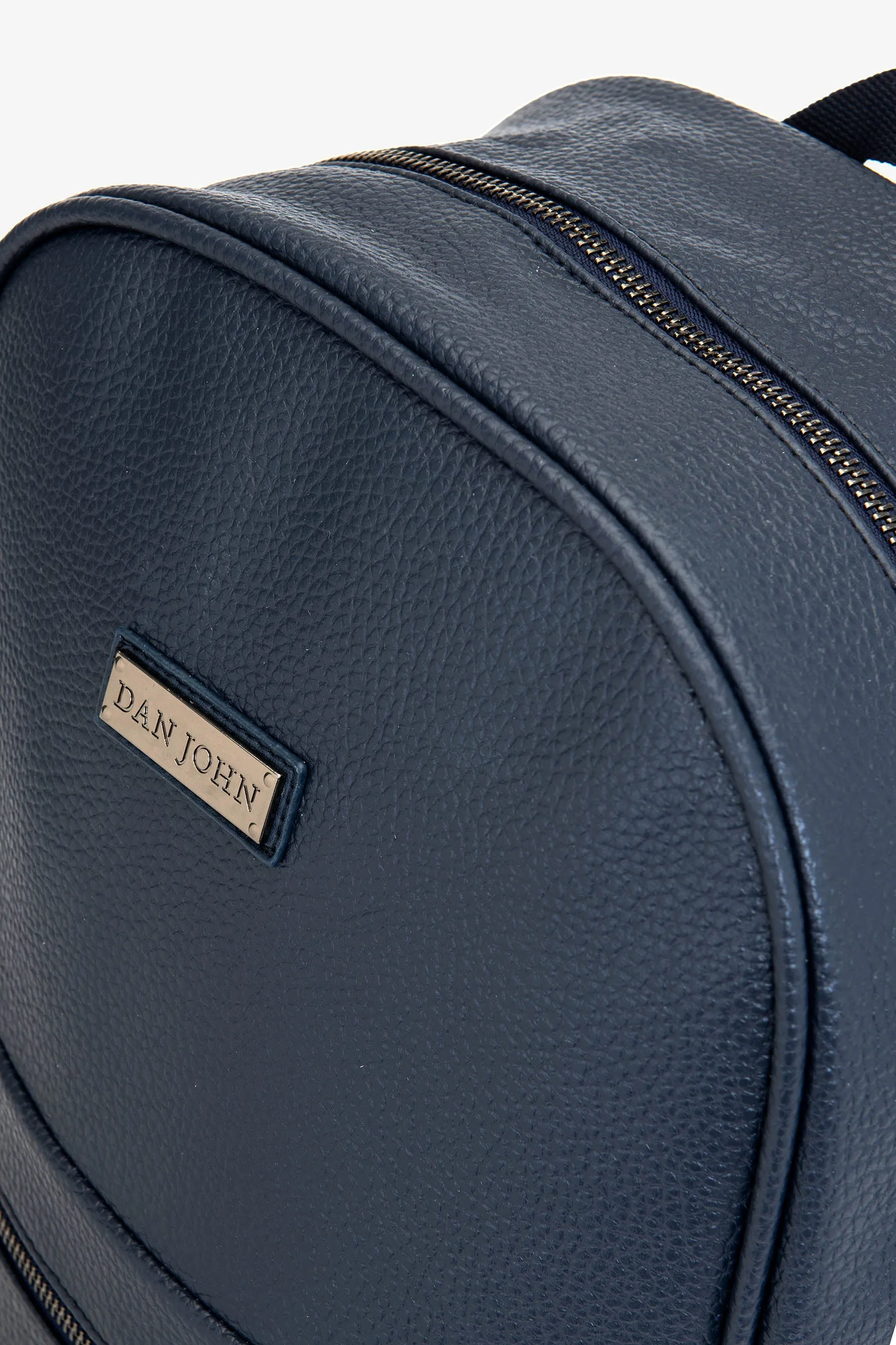Zaino ecopelle blu