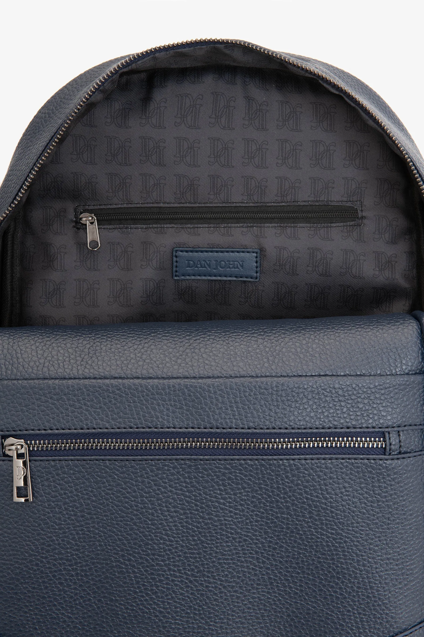 Zaino ecopelle blu