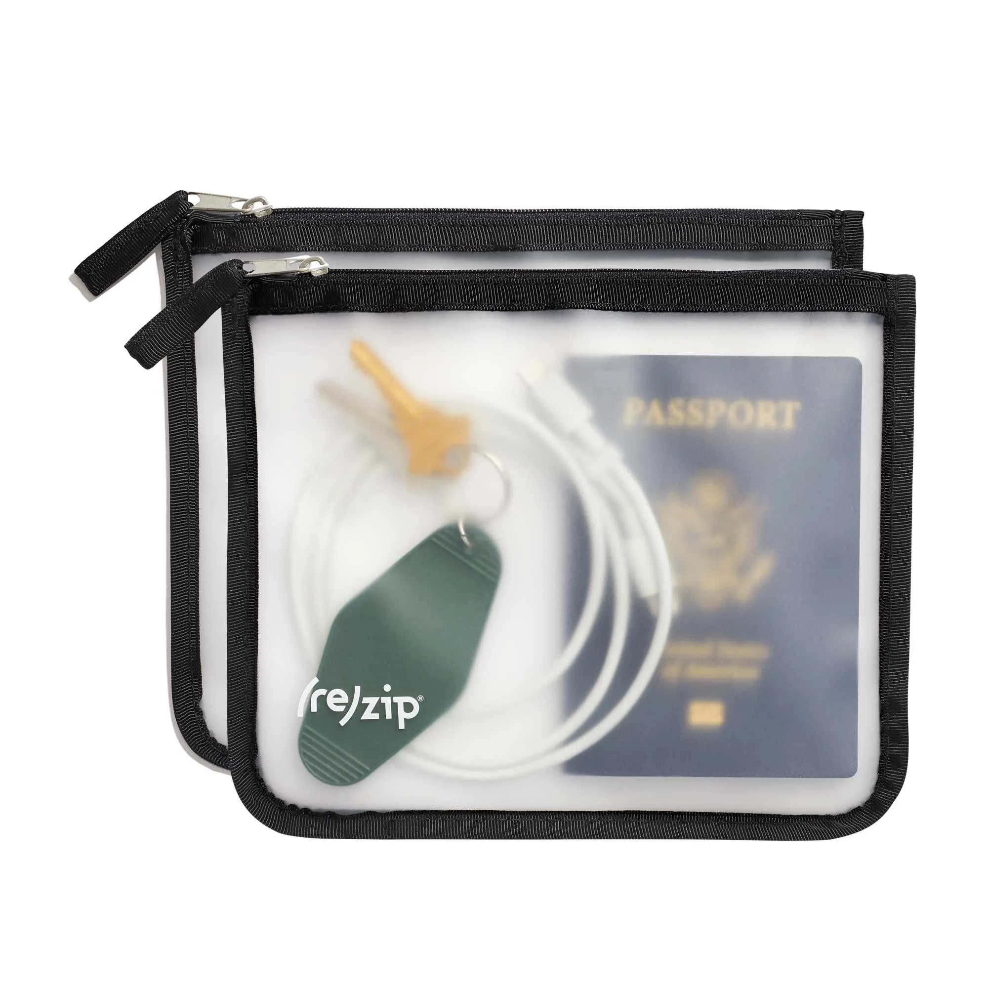 Zippered Medium Bag 2-Pack